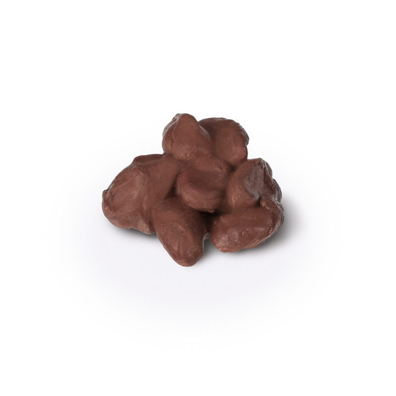 Nut Clusters on white plate